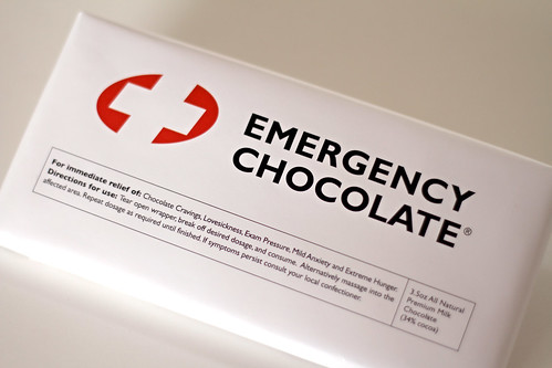 emergency chocolate by Elli :-)