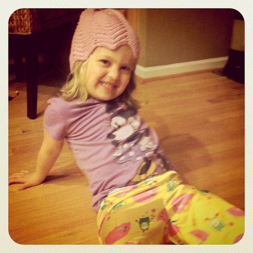 She dressed herself. Clearly.