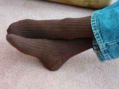 Jason's Farrow Rib socks