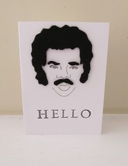 "Hello" card