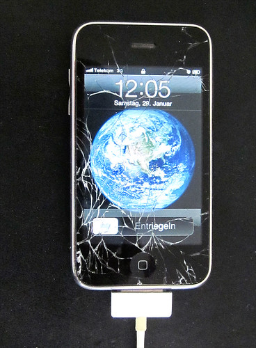 iPhone - Glasscheibe zerbrochen