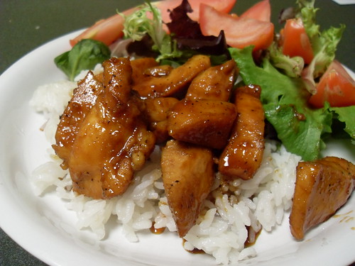 Sweet, Sticky, and Spicy Chicken