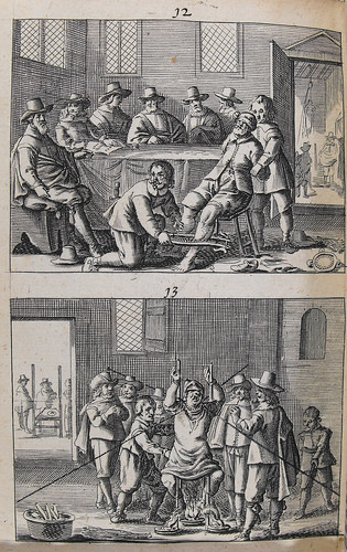 Woodcuts from page 330 of Tafgerukt mom-aansight der tooverye