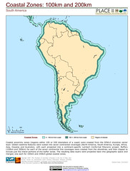South America: 100 km and 200 km Coastal Zones