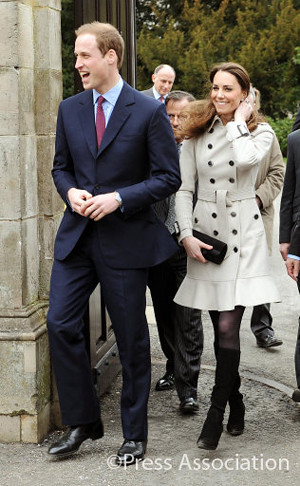 Prince William and Catherine Middleton visit Northern Ireland