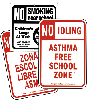 Idle Free - courtesy Asthma Free School Zone