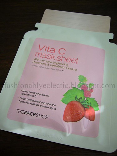 The Face Shop Vita C mask sheet