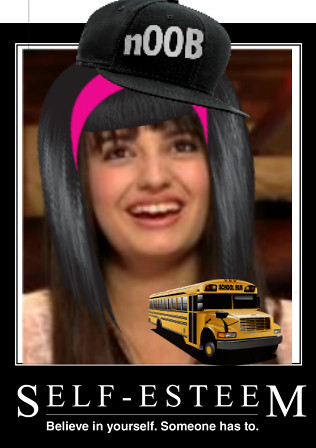 Rebecca Black self-esteem poster
