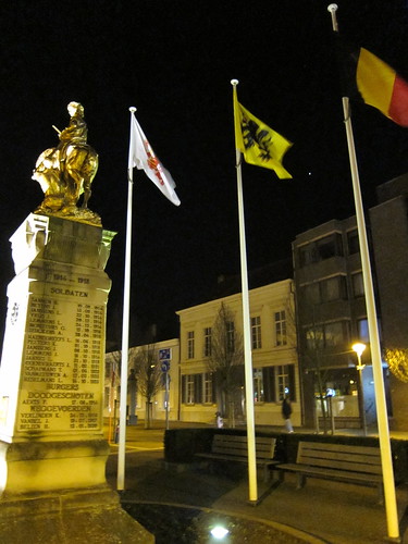 Tessenderlo, Belgium city square