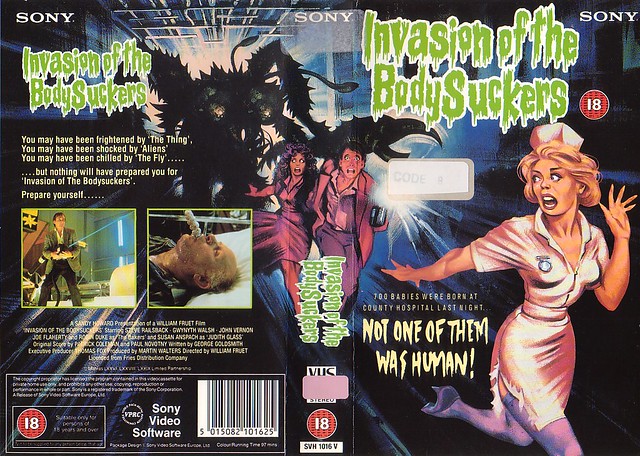 Invasion of the Bodysuckers (VHS Box Art)