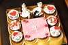 Couple Anniversary Cupcakes