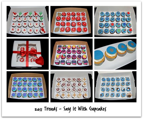 2011 Trends - Say It With Cupcakes