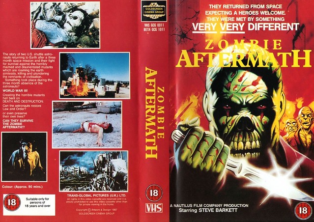 Zombie Aftermath (VHS Box Art)