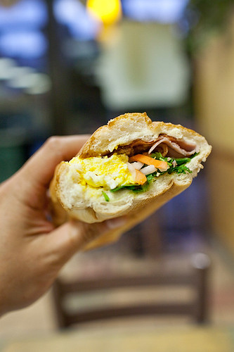 Subway Bammy Vietnamese Sandwich