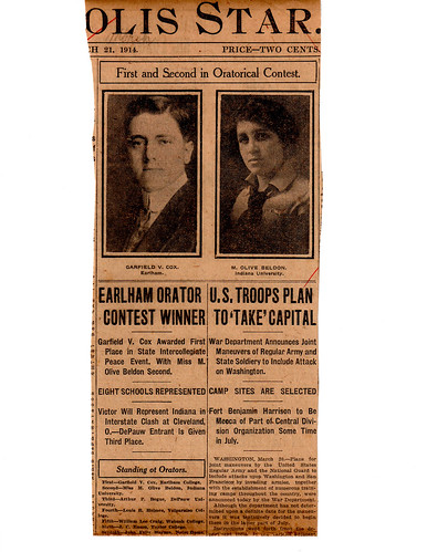 03-21-1914 Earlham Orator Contest Winner_Page_1