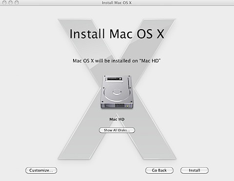 Install Mac OS X Lion