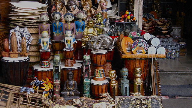 various trinkets for sale, Ubud