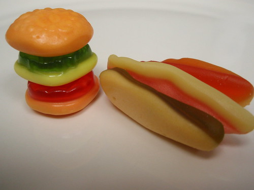 gummi burger and hot dog (2)