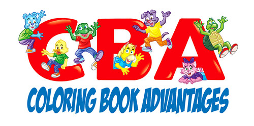 "Coloring Book Advantages" :: Company logo (( 2011 )) 