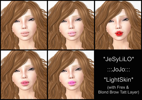JeSyLiLO JoJo LightSkin (Frex) & Blond Brow Tatt Layer