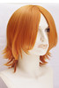 Shaggy Wave Wig with Long Bangs - Autumn Orange