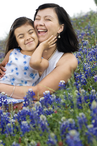 The Family and the Bluebonnets - Paola and Carol by killy