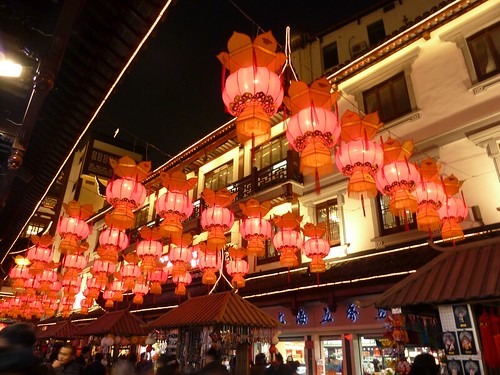 Lanterns in Yu Yuan Garden Market