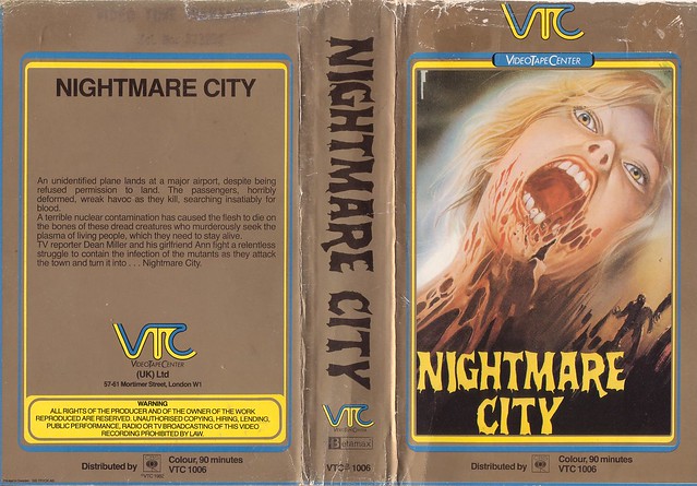 Nightmare City 1 (VHS Box Art)