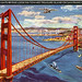 Golden Gate Bridge Looking Towards Treasure Island