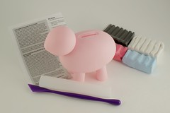 Fun Forms Piggy Bank Kit Contents