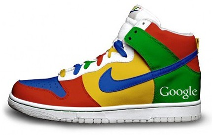 Nuevas zapatillas Nike basadas en Google, Twitter y Firefox