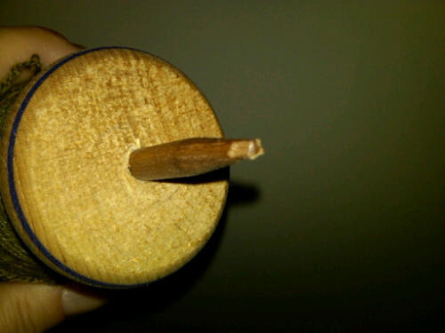 Dowel point after a year or two of use