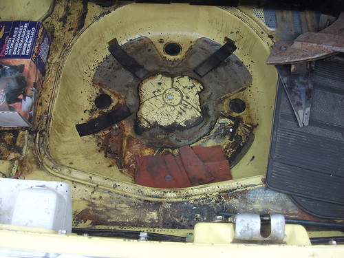 1973 Mazda 808 Coupe trunk