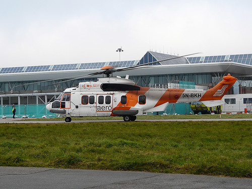 5N-BKH Eurocopter EC225LP Super Puma by Jersey Airport Photographs