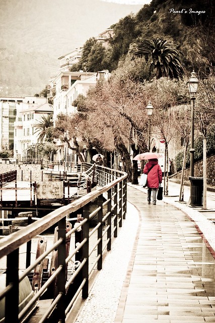 雨天的Monterosso