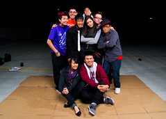 Group Shot of Dancers Photoshoot Feb 2011