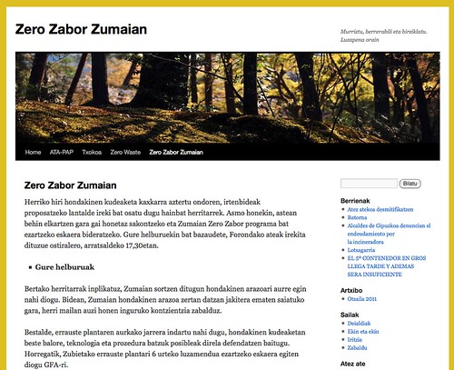 Zumaia Zero Zabor