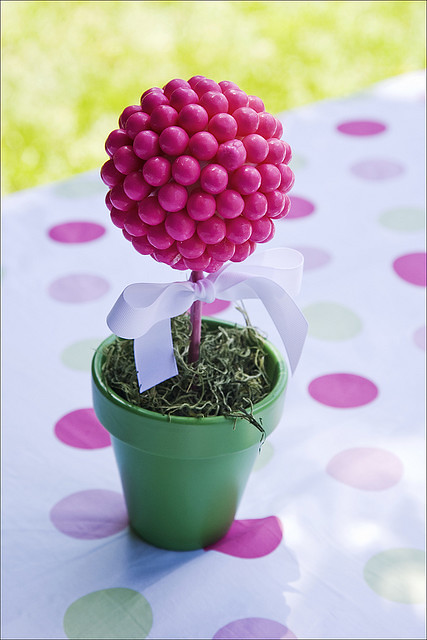 Gumball Topiary by lindz.comer
