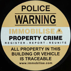 IMMOBILISE PROPERTY CRIME