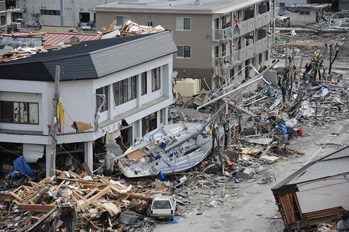 フリー写真素材|社会・環境|災害|地震|津波|年東北地方太平洋沖地震|日本|宮城県|