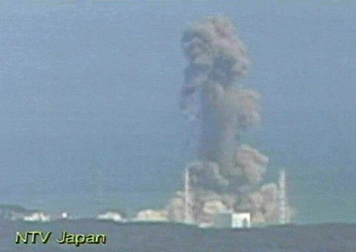 A clip from National Television in Japan showing the fire at a nuclear power plant that was damaged during the earthquake and tsunami in March 2011. The accident has spark concern around the world.  by Pan-African News Wire File Photos