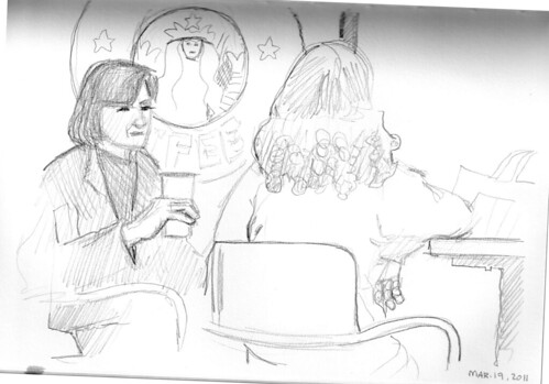Saturday Sketch - Starbucks Nanuet, NY