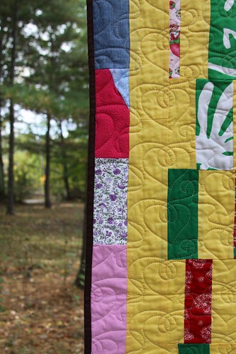 mamaka mills recycled custom quilt made from clothing 6