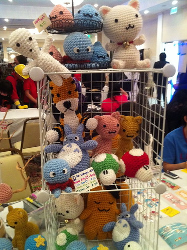 Craft Booth Setup - Anime Conji 2011