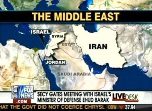 The location of Egypt according to Fox News