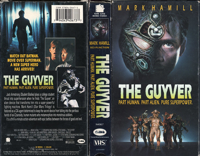 THE GUYVER (VHS Box Art)
