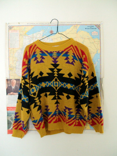 Navajo-ish Pattern Sweater