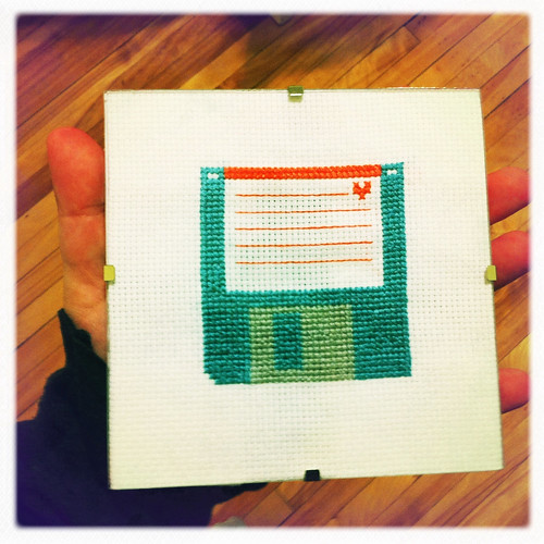 Cross-stitch Floppy