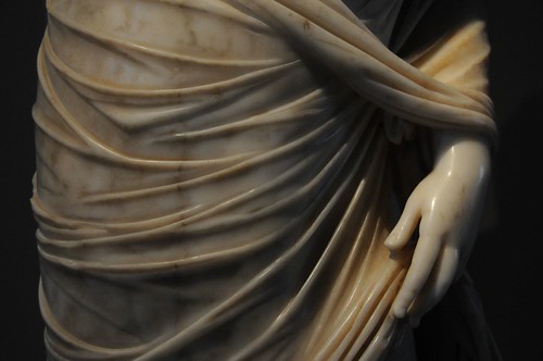 Exquisite carving in marble