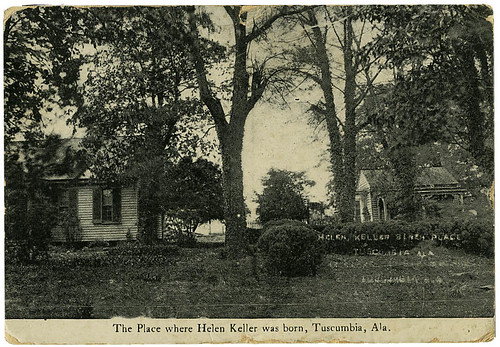 Helen Keller post card_tatteredandlost